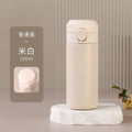 Simple pea cup female student 304 stainless steel vacuum water cup replaceable battery bounce smart thermos cup wholesale