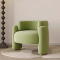 Cream style single sofa chair casual reception negotiation table and chair combination store clothing store popular creative sofa