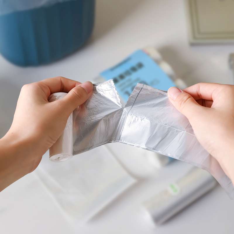 Desktop trash bags, mini trash bags, sorting, household, thickened, small size, desktop trash can bags, 100 pieces