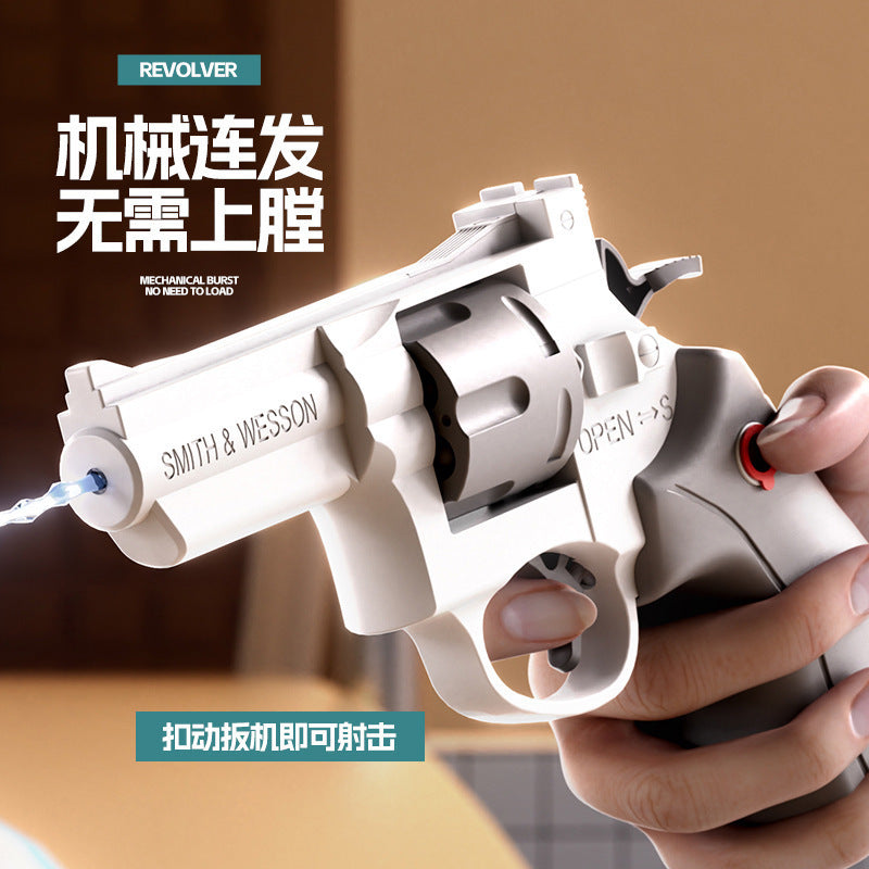 [customized] revolver water gun manual burst water gun summer outdoor beach small water gun toy kids toy