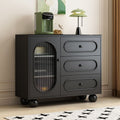 Solid wood sideboard, storage cabinet, french wall cabinet, storage cabinet, cream style tea cabinet, kitchen cabinet