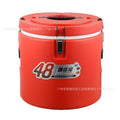 Insulated bucket commercial canteen rice bucket 304 stainless steel large capacity insulated soup porridge bucket ice powder stall milk tea bucket