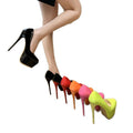 Super high heel plus size new heeled pumps 2026 summer new stiletto sexy barbie pink platform women's shoes trendy