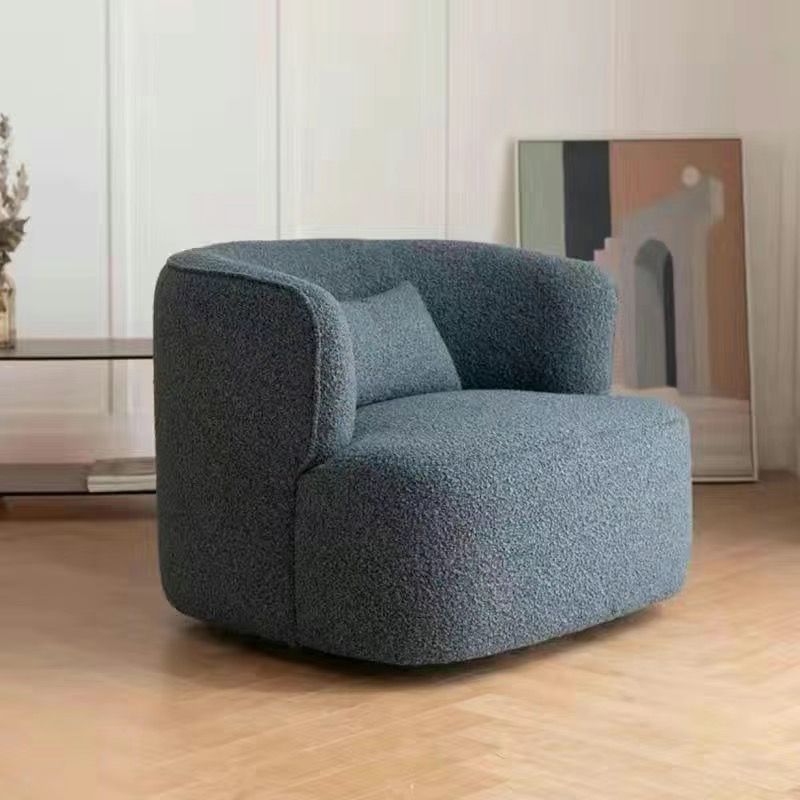 Light luxury single sofa chair lazy sofa living room balcony bedroom designer ins style popularcasual tiger chair