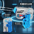 [customized] folding mobile phone fidget spinner double hole water gun kids toy water spray mini little boy water gun