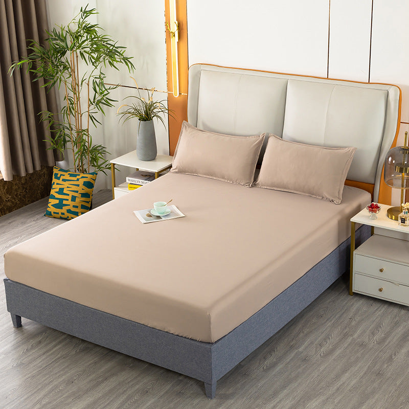 Printing fitted sheet bed cover simmons protective dust cover all-inclusive elastic bed cover that won't pill or shrink