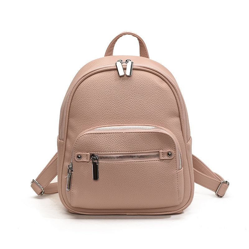 Small backpack women 2025 new women's versatile backpack fashion backpack light luxury mommy travel backpack