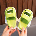 2023 new shark kids' slippers - wholesale anti-slip cartoon sandals for boys, girls, babies, summer home, bathroom, and bath use
