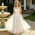 Super fairy elegant gentle frenchdress summer suspender tube top skirt waist slimming look cross-border export