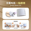 Wireless magnetic wall light - no wiring, no drilling, easy installation - perfect for bedroom bedside reading and ambient lighting