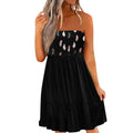 new multicolor printed bandeau ruched dress for women - perfect for cross-border e-commerce on  us &