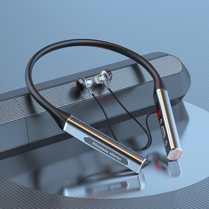 Sports bluetooth headphones - long battery life, neckband design, stylish in-ear fit, universal compatibility for android & ios - multiple styles available