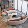 Sales office negotiation sofa accessible luxury rest area hotel lobby reception reception office sofa coffee table combination