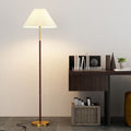 【premium selection】pleated decor floor lamp - minimalist chic for living room, sofa, study, or bedside - modern & stylish