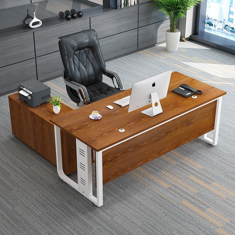 Modern minimalist office furniture executive desk manager supervisor long table computer desk boss desk office desk and chair combination