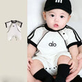 Super cute short-sleeved rompers for boys and girls new arrivalkids summer jumpsuit baby rompers rompers outing jumpsuit