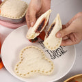 New sandwich cutter toast sandwich pocket bread mold hand guard stainless steel baking tool diy bread cutter