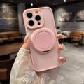 17 mobile phone case rotating stand 360 matte skin feel suitable for iphone 16 high-end pivot 11 apple 15pro