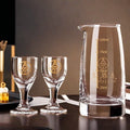 New chinoiserie gift box suit white wine glass wine set suit liquor glass glass wine jug small wine glass wine dispenser