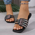 foreign trade plus sizesummernew arrival sandals fashionexportsummer cross flat beach slippers wholesale