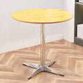 Minimalist particleboard dining table - perfect for cafes, bubble tea shops, small spaces, home use, balconies, outdoor dining, and business meetings