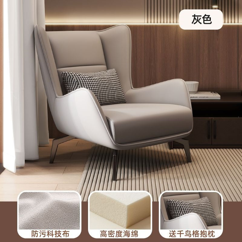 Bedroom modern single chair casual living room reclining single sofa accessible luxury lazy balcony designer for home sofa