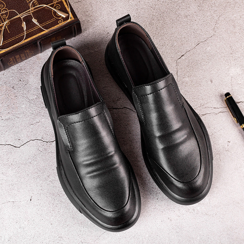Genuine leather dress shoes for men - business, formal, casual, and versatile styles - dropshipping available