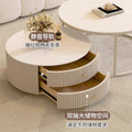 A slate coffee table living room for homecasual modern small apartment cream style accessible luxury round coffee table table combination
