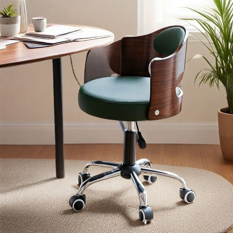 Accessible luxuryclassy bar chair, study chair, office chair, computer chair, rotatable pulley, universal wheel, adjustable chair, no