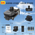 Uav p20 drone - auto return to home, gps, 3-axis gimbal, 8k aerial photography, obstacle avoidance, quadcopter, remote control aircraft