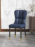 Scandinavian modern casual dining table and chairsaccessible luxury dining chairfor home soft bag casual restaurant back chair commercial hotel stool