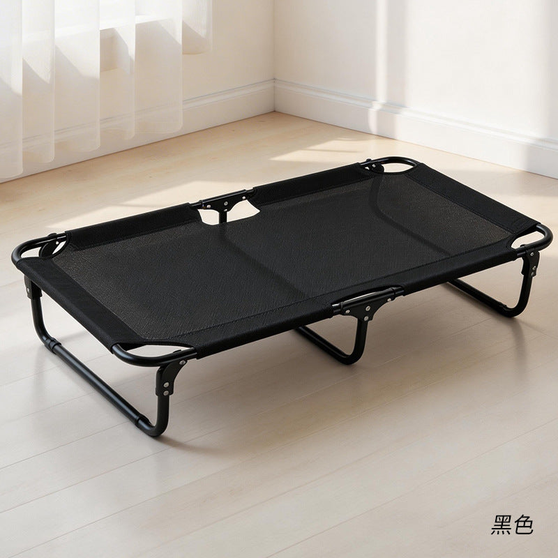New summer pet breathable camping bed outdoor portable foldable dog bed wear-resistant large pet bed wholesale