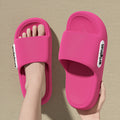 New arrival labeling thick sole non-slip eva sandals thick soleeva non-slip bathroom women's slippers home portable