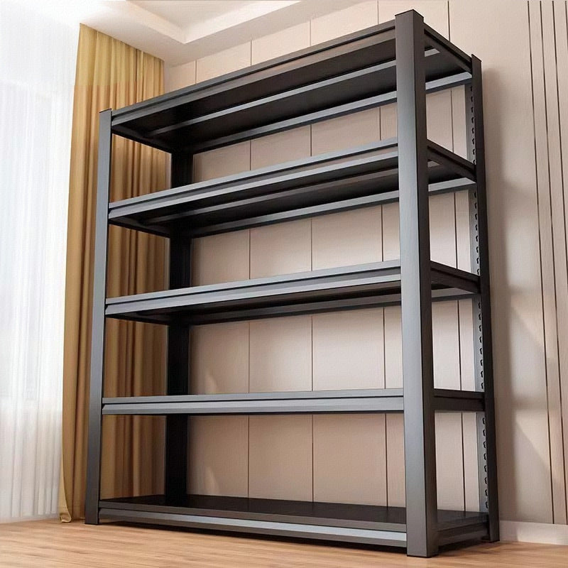 Household storage rack, multi-layer storage rack, living room bookshelf, utility room storage rack, basement storage rack, floor-standing shelf