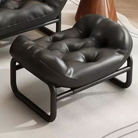 Lazy sofa for home lunch break living room casual single sofa bedroom small apartment balcony medieval style grid sofa chair
