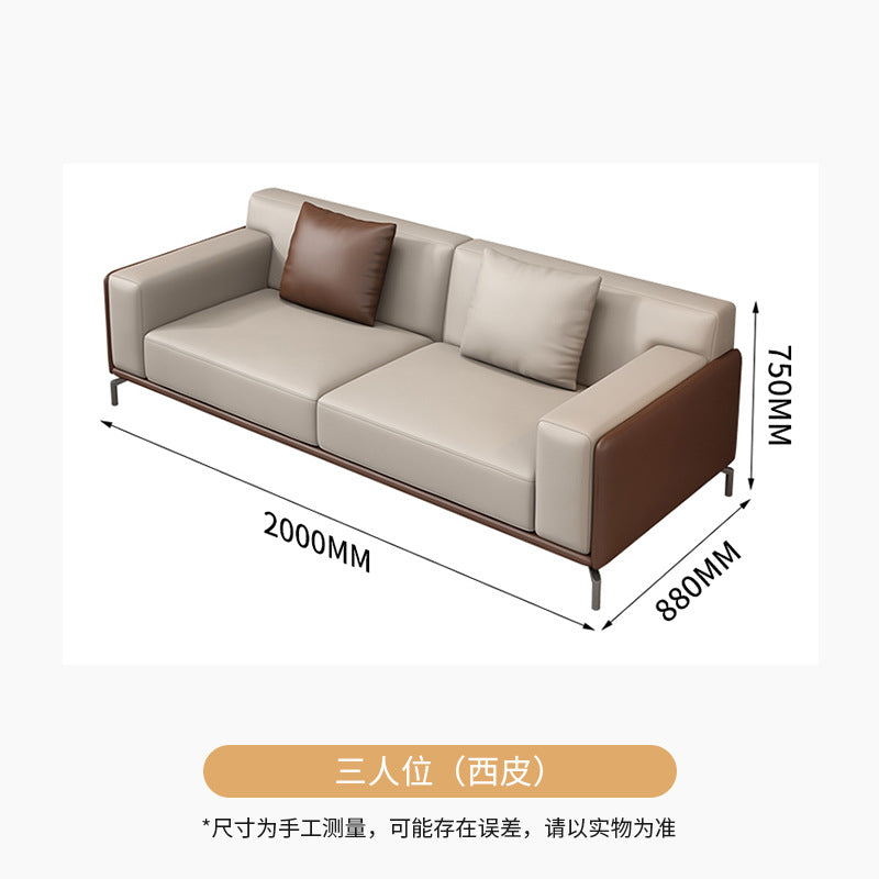 Saint li office sofa - modern minimalist reception & meeting sofa for business