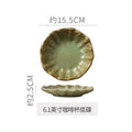 6.1inch plate-fruit green