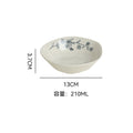 Chinoiserie creative for home ceramic tableware dish high-looking ceramic flavor dish vinegar dish dipping dish underglaze side dish