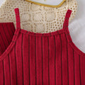 spring/summer new arrival: premium beaded vest & cami dress two-piece set - exclusively for cross-border e-commerce