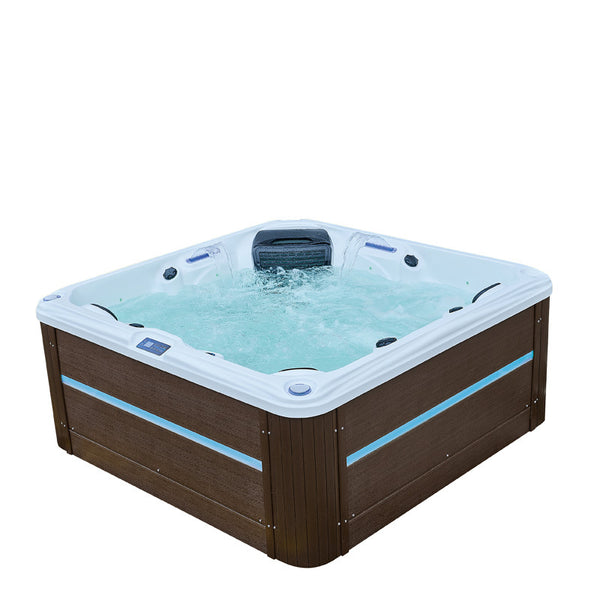 Foshan factory direct sales, outdoor bathtub villa B & B SPA club large pool bubble pool massage thermostatic bathtub bath