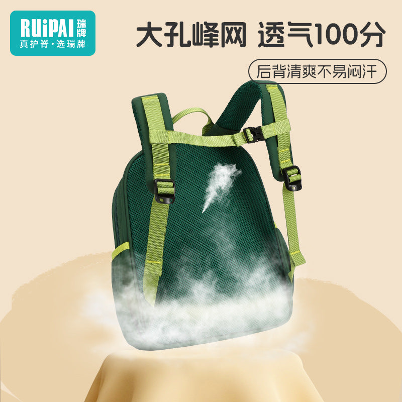 Rui brand kindergarten schoolbag boys and girls children baby backpack ultra-light anti-splashing water 2025 new backpack