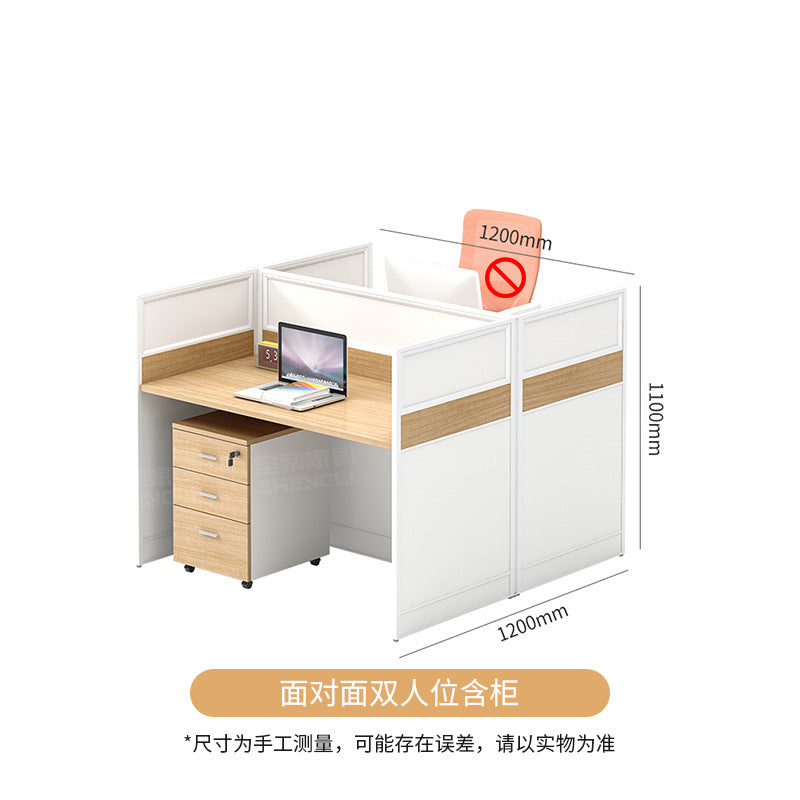 Saint li office desk set - minimalist executive computer desk, chair, partition, booth, and workstation