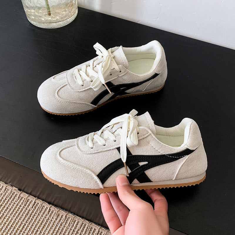 2026 german army trainers (gats) women's versatile new spring/autumn retro agnes flats - slimming casual sneakers