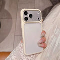 Suitable for apple 17pro mobile phone case macaron diy card photo frame case multi-color glossy iphone18 starry sky case