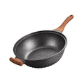 Oem processing medical stone cooking pot die-casting non-stick pot neutral pot for home kitchen non-stick cooking pot