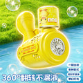 Kids' bubble machine handheld gatling bubble gun cartoon automatic bubble blower children's toy gift wholesale