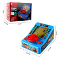 Kids' racing game console - simulated steering wheel, educational adventure, electric sound & light, parent-child driving challenge toy