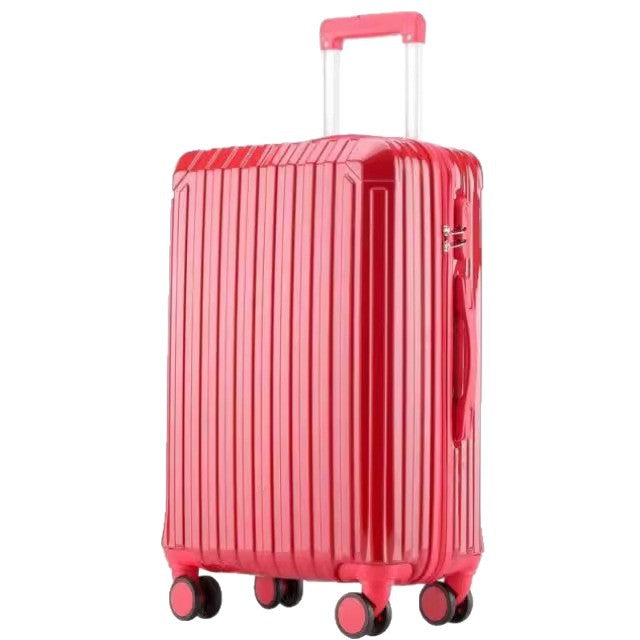 Luggage box for women, small 20inch pull rod box, universal wheel 24inch male student, durable and strong password travel leather box