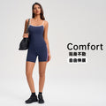Contrast color beautiful back chest pad small camisole women's short inner bottom intimates fitness yoga wear yg-1001