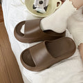 Women's height increasing slippers - new spring/summer collection - indoor home wear, everyday comfort, slip-on, non-slip, thick sole eva sandals